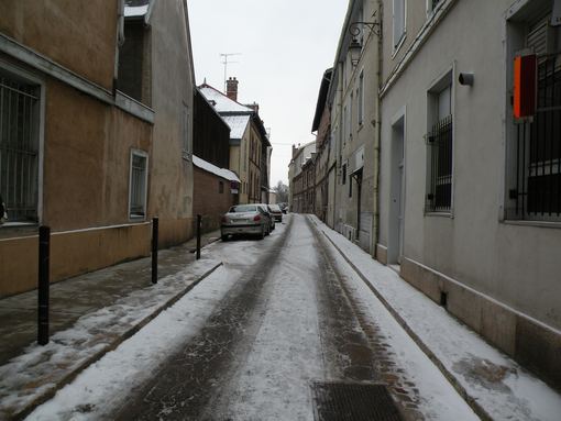  ruelle en hiver